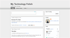 Desktop Screenshot of mytechfetish.com